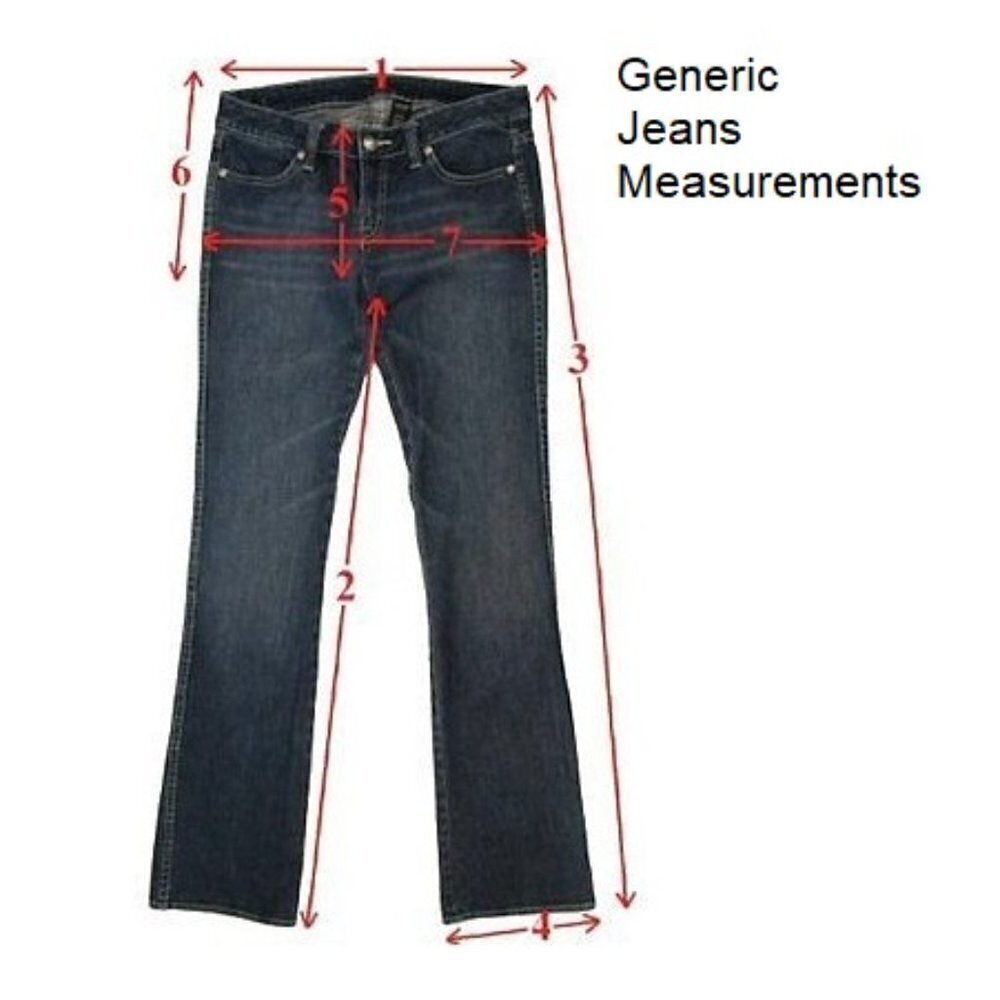 Grace in LA Easy Fit Jeans Women's Size 27 (27 x 30) Mid Rise Straight Leg - Picture 12 of 12